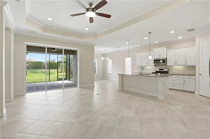 Spacious kitchen- Virtually enhanced