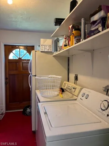 W/D, refrigerator and deep freezer included