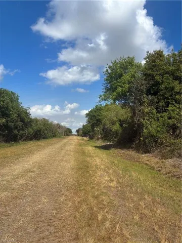 View of road featuring a view of countryside