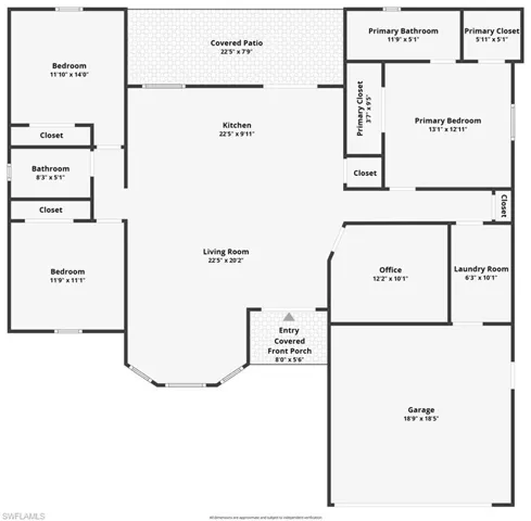 View of home floor plan
