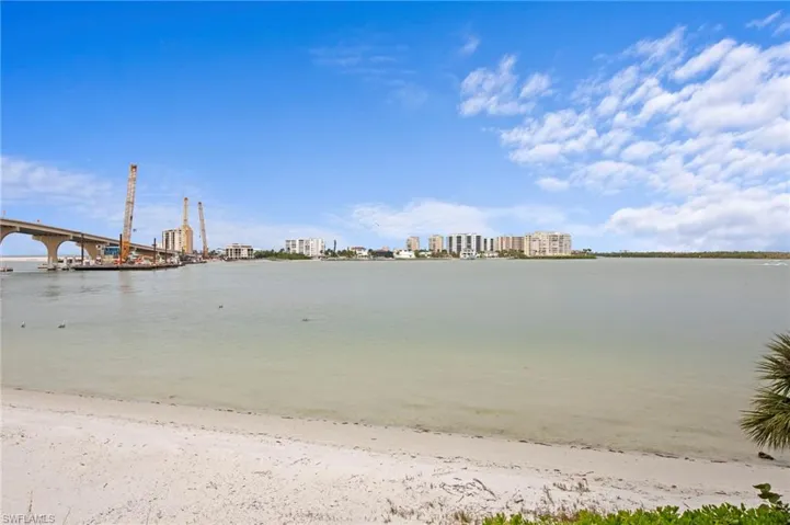 Water view with nearby urban area