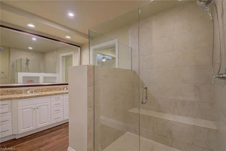 Master bath with shower
