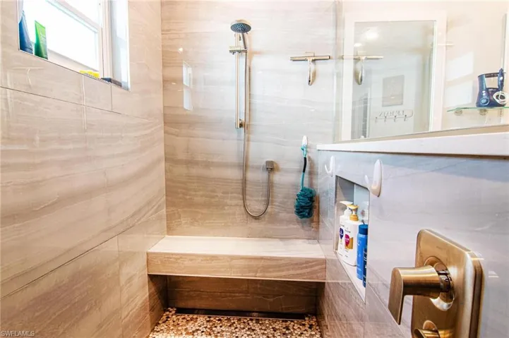 Upgraded Master Suite Walk in Shower