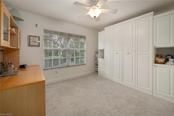 Bedroom 2, Murphy Bed Folded Up, Large Office/Study Area