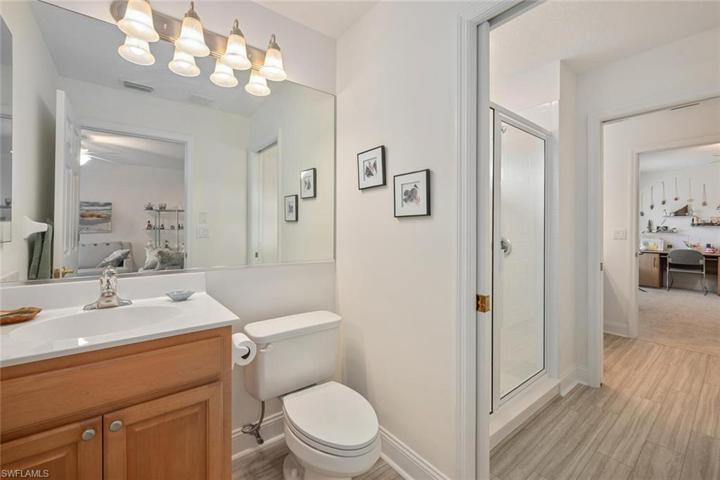 Left Side of Jack-n-Jill Bath, Separate Sinks