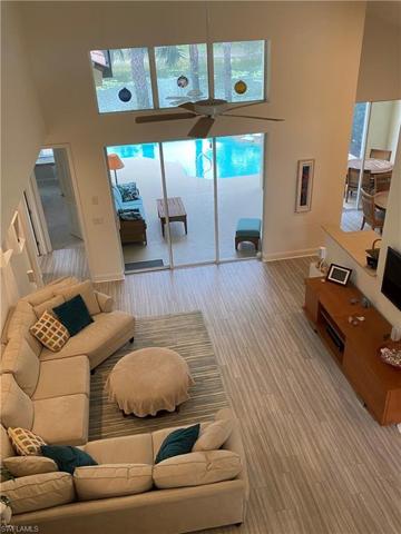 View from Loft of Great Room, Pool & Lake