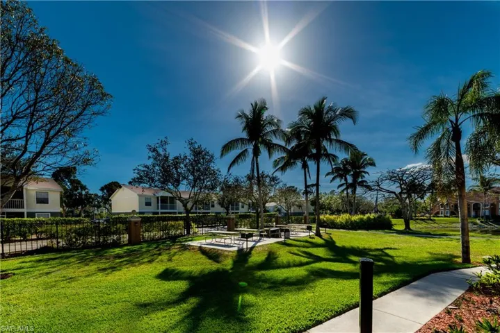 Surrounding community featuring a patio and a residential view