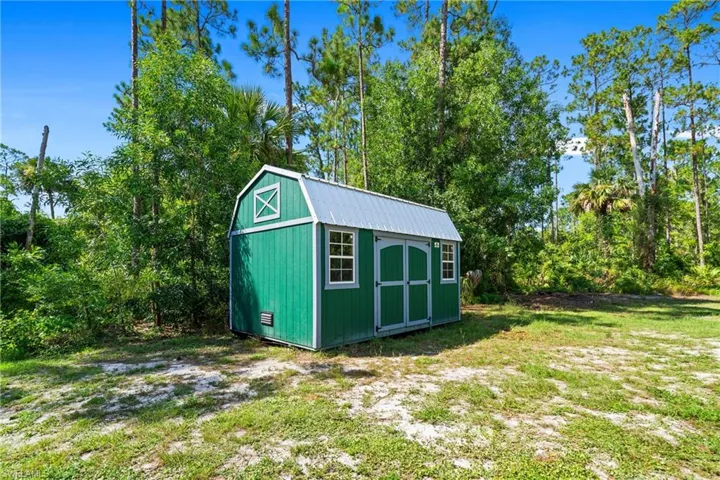 View of shed