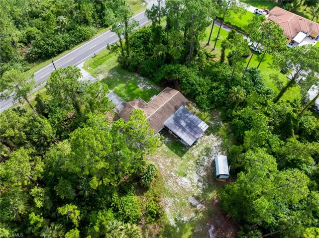 Aerial overview of property's location