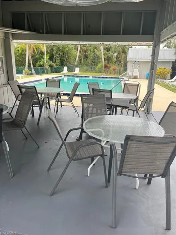 Pool area