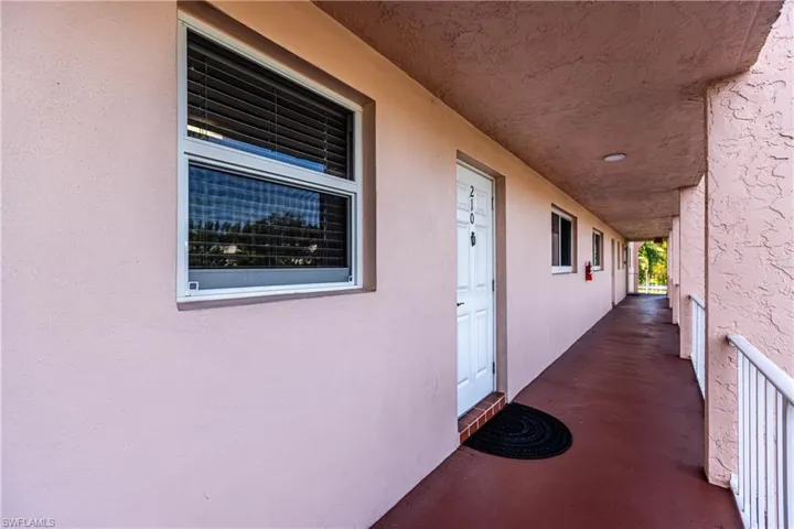 Doorway to property