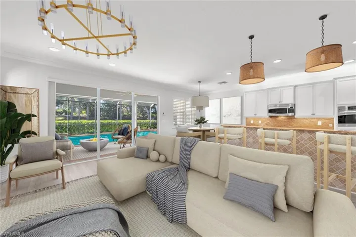 ***VIRTUALLY STAGED*** Family room