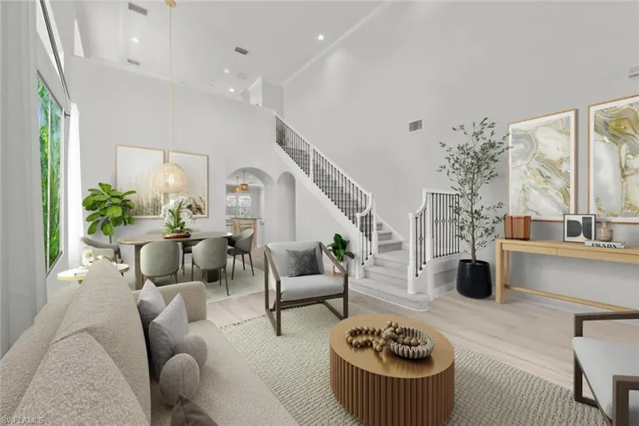 **VIRTUALLY STAGED*** Living/dining