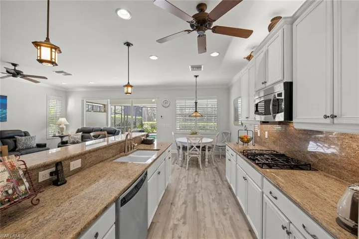 Kitchen looking at breakfast nook