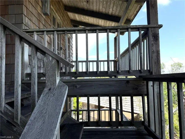 Balcony at 2nd Floor Entrance