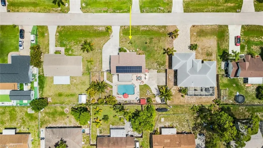 View of birds eye view of property
