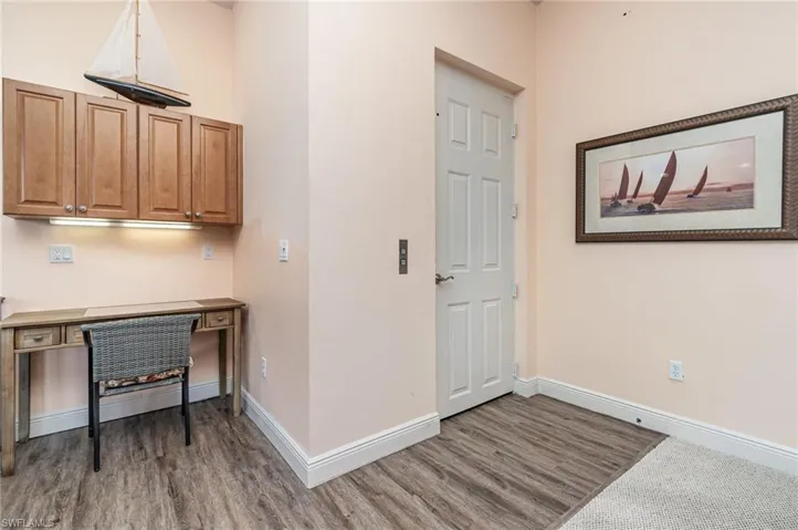 LOFT AREA.  DOOR IS TO PRIVATE ELEVATOR.