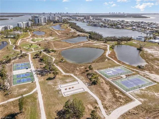 BAY BEACH COMMONS AMENITY INCLUDING:  TENNIS, PICKLEBALL AND BOCCE COURTS; PUTTING GREEN; CHIPPING GREEN; WALKING/BIKING PATHS