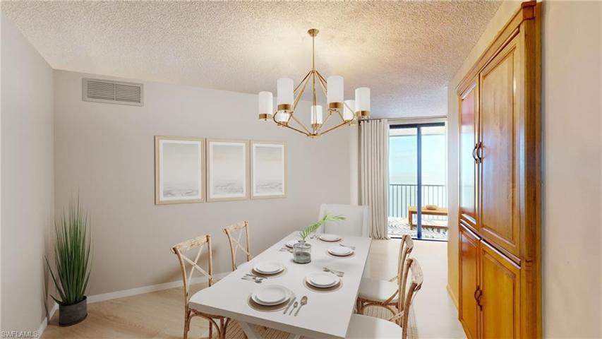 Reality Staged to showcase the possibility of the Dining Room.
