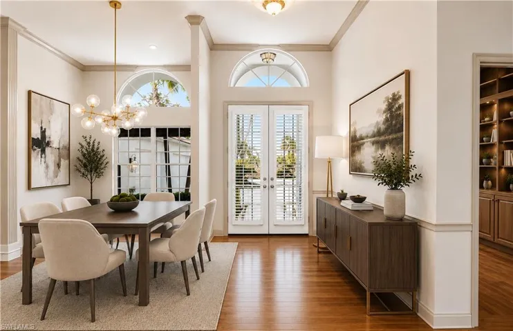 AI DECORATED DINING ROOM & ENTRY