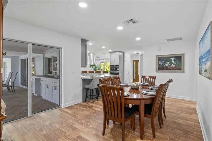 Open dining area seamlessly connected to the living space for easy entertaining.