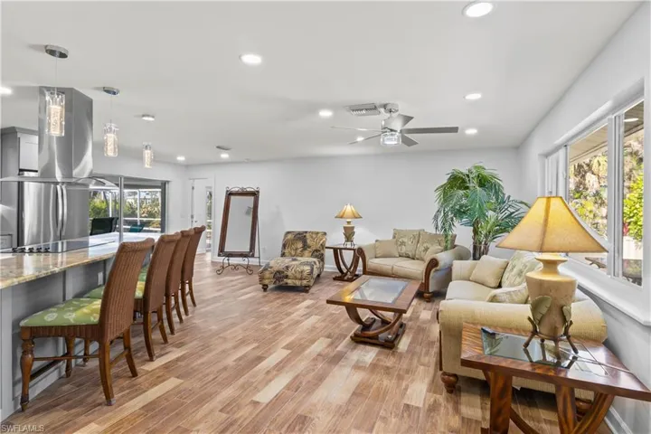 Spacious living room with upgraded finishes, perfect for relaxing or entertaining.