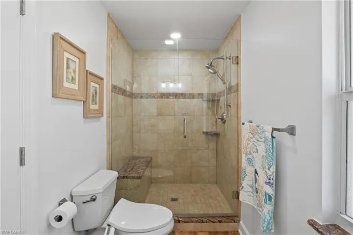 Spa-like primary bathroom with upscale finishes and a relaxing atmosphere.