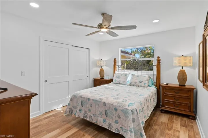 Spacious guest bedrooms located in a private wing for added comfort and privacy.