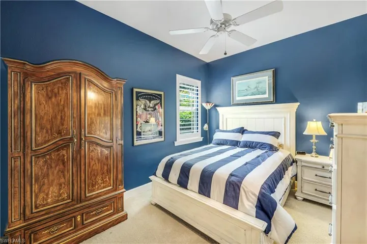 Nicely sized 3rd bedroom.