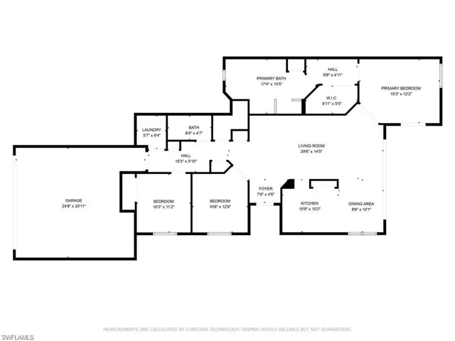 View of room layout
