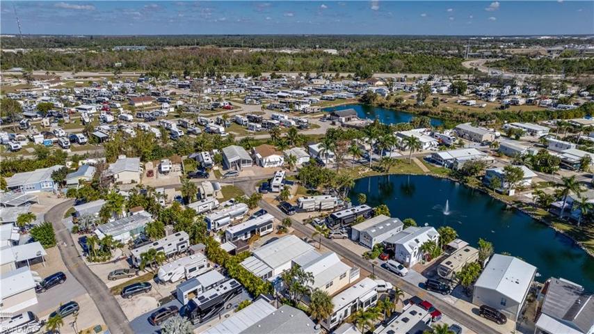 Aerial View of 17008 Puppy Dog Dr. Fort Myers, FL 33908