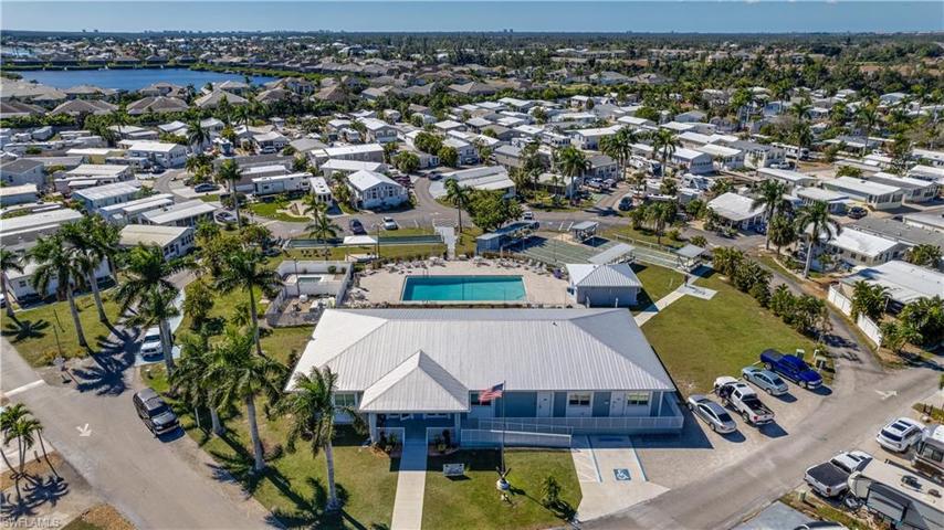 Aerial view of Amenities