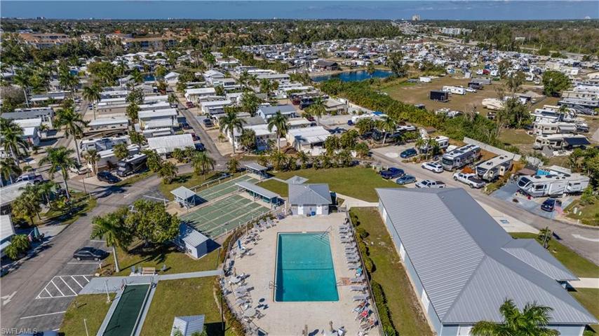 Aerial view of Amenities