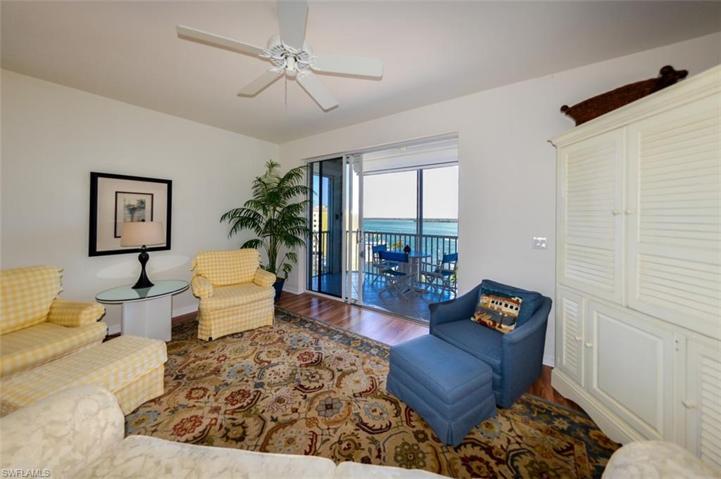 LIVING AREA WITH ESTERO BAY VIEWS