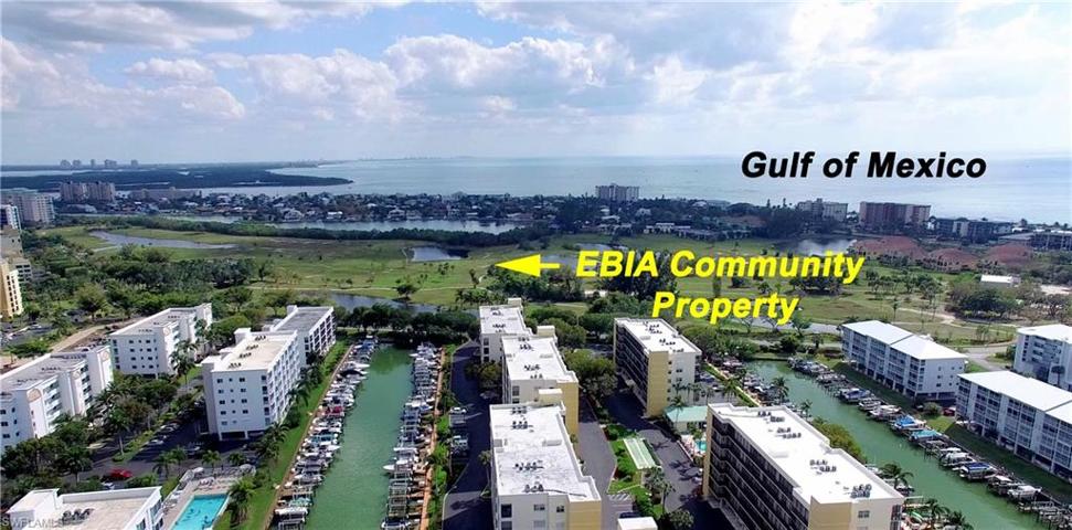 Bay Beach Commons area.  The Estero Bay Improvement Association (EBIA) is in the planning stages for tennis courts, pickleball courts, and other possible amenity uses for this area for the Bay Beach community, of which Casa Marina is a member.