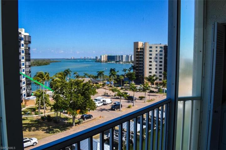 ESTERO BAY VIEWS FROM THE OWNER'S SUITE SECTION OF THE LANAI