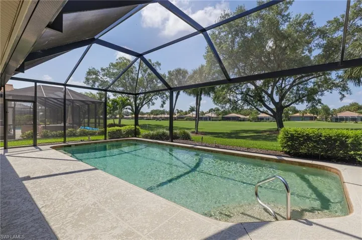 pool/lanai area