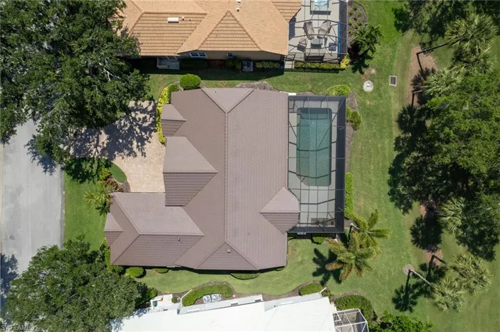 Overhead view
