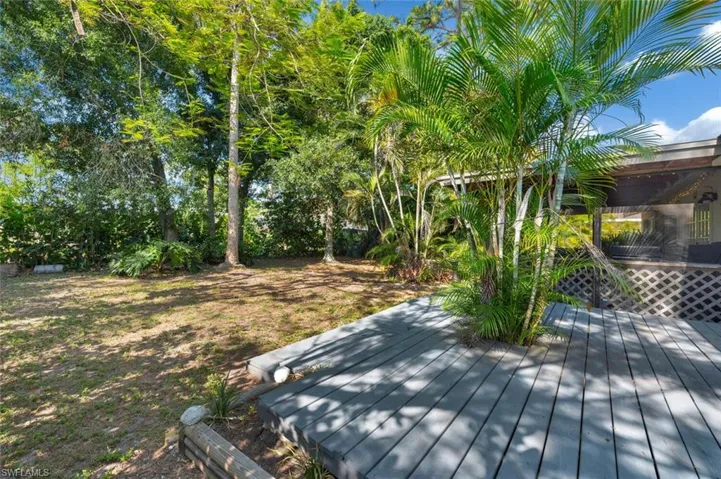 View of deck