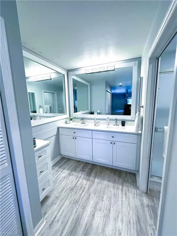 Master Bedroom New Vanities, Mirrors, Fixtures, Under Mount Sinks