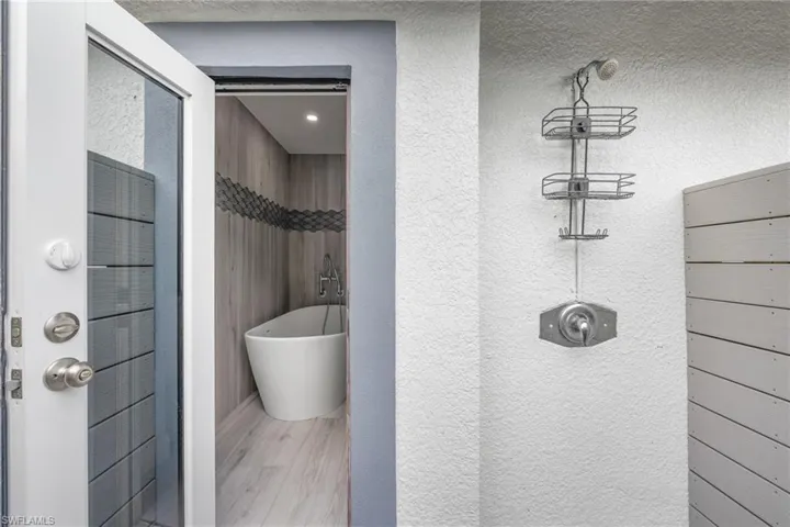 Outdoor Shower!