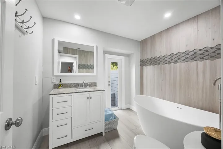Stunning Guest Bath - designer tile