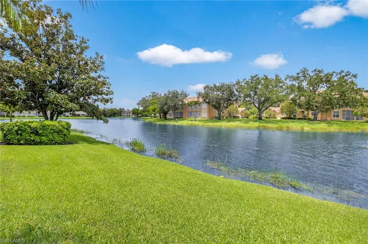 Water view with nearby suburban area