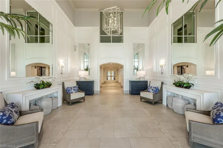 Entering the Antigua lobby.