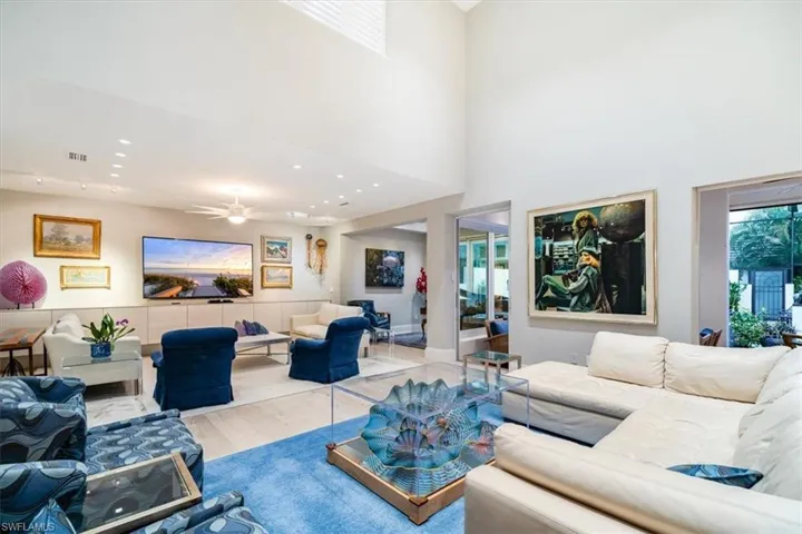 Great room to covered lanai