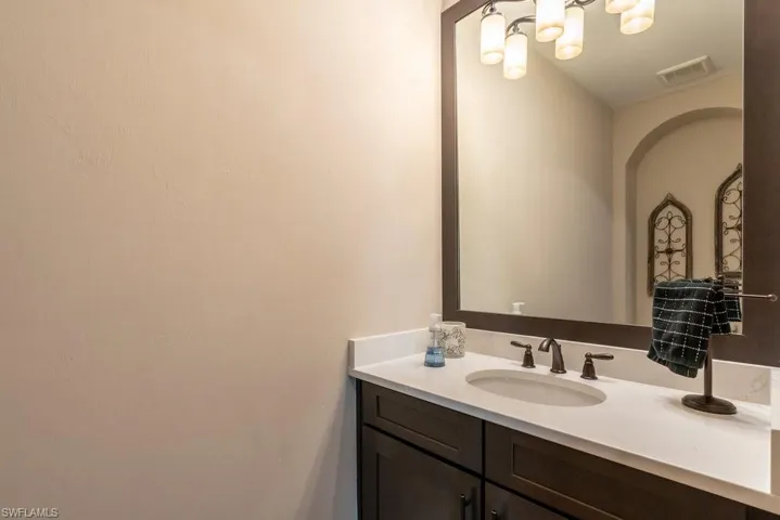 Guest half bathroom