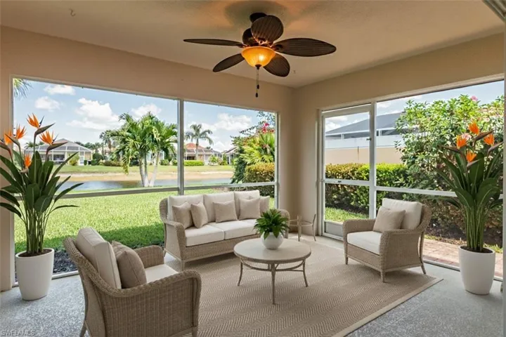 Virtually Staged Lanai