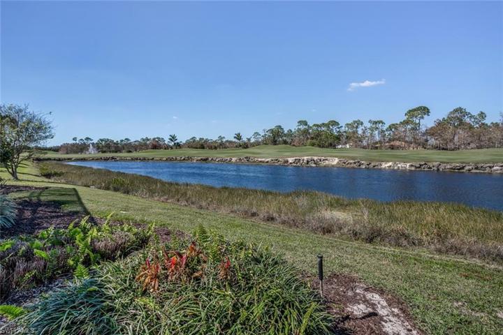 Backyard View of Lake and Golf Course
