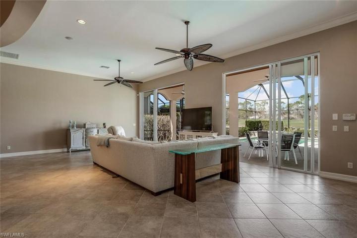 Tile Floors, Double Sliders To Lanai