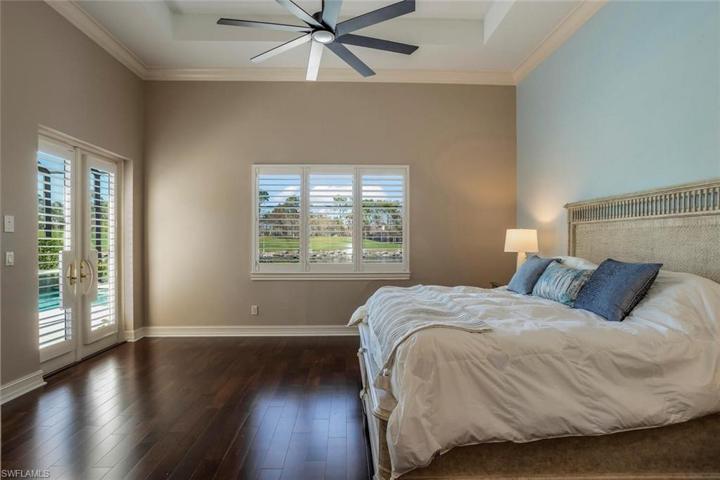 Master Suite, French Doors to Lanai, Plantation Shutters, Tray Ceilings, Separate His & Her Walk-in Closets